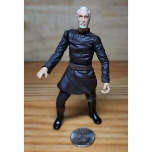Hasbro Star Wars 2001 Phantom Menace COUNT DOOKU 3.75" Action Figure Loose